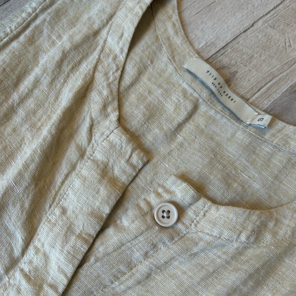 Szeki New York Summer Play Dress, Mustard Noise - Picture 3 of 6